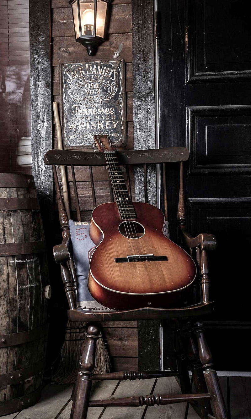 Old guitar, guitar, HD phone wallpaper | Peakpx