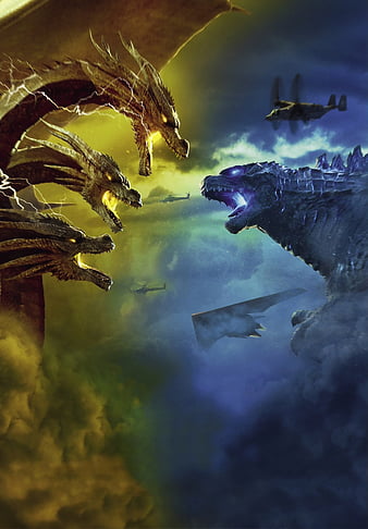 Godzilla art picture 1242x2688 iPhone 11 ProXS Max wallpaper background  picture image