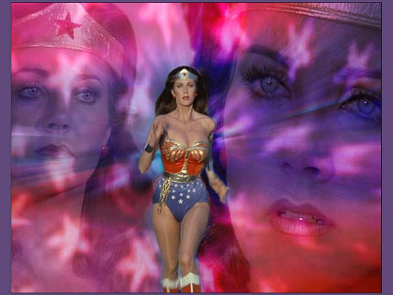 Lynda Carter is Wonder Woman, wonder woman, model, hero, superhero, lynda carter, HD wallpaper