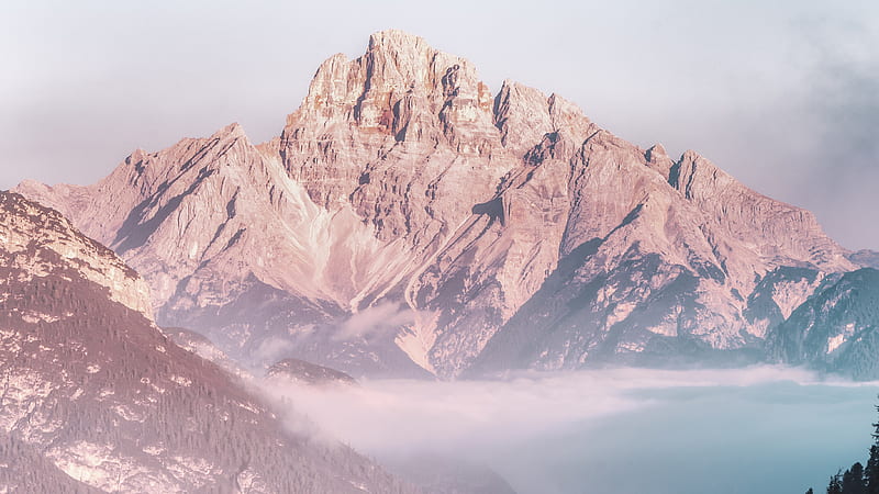 Rocky Mountains , mountains, nature, HD wallpaper