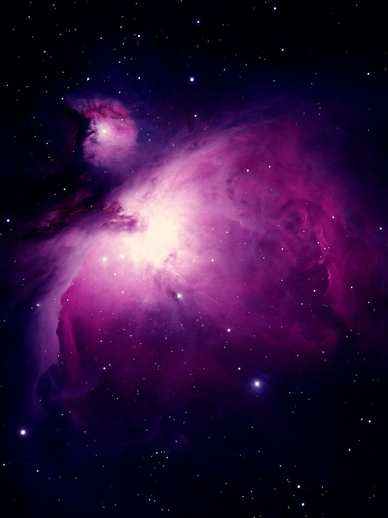 Orion Nebula . Purple galaxy , Nebula , Nebula, HD phone wallpaper