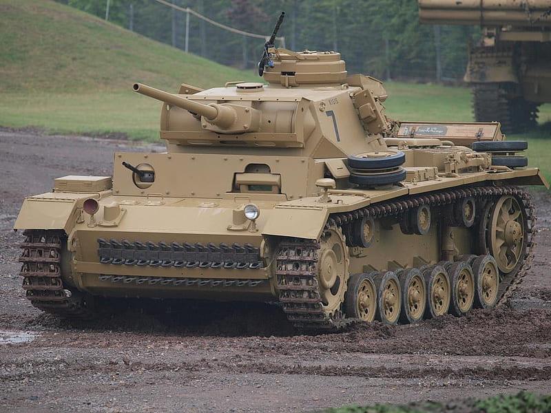 PzKmpfw III, medium tank, german, panzer iii, HD wallpaper