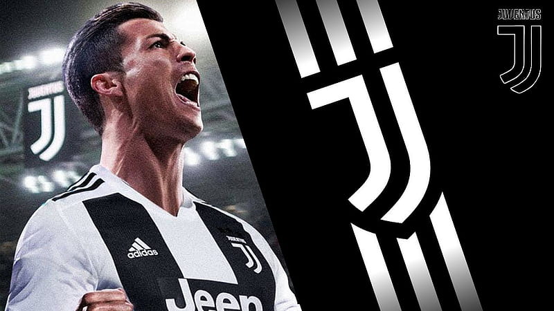 Cristiano Ronaldo Is Shouting Wearing Black White Sports Dress Cristiano Ronaldo, HD wallpaper