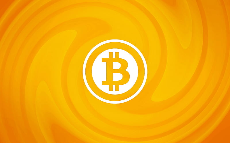 Bitcoin Cryptocurrency Logo, HD wallpaper