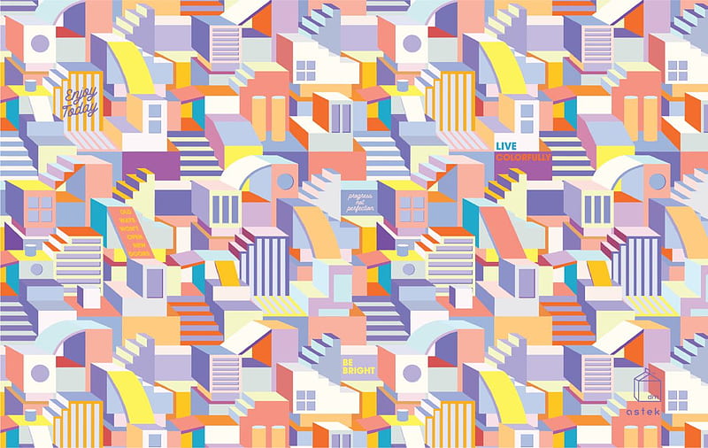 : July 2018. art, pattern, Architecture, Utopia, HD wallpaper