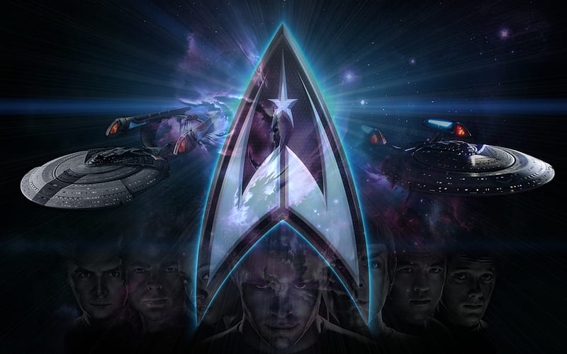 Enterprise, starship, space, next generation, spaceship, star trek, future, tv series, spacecraft, scifi, HD wallpaper