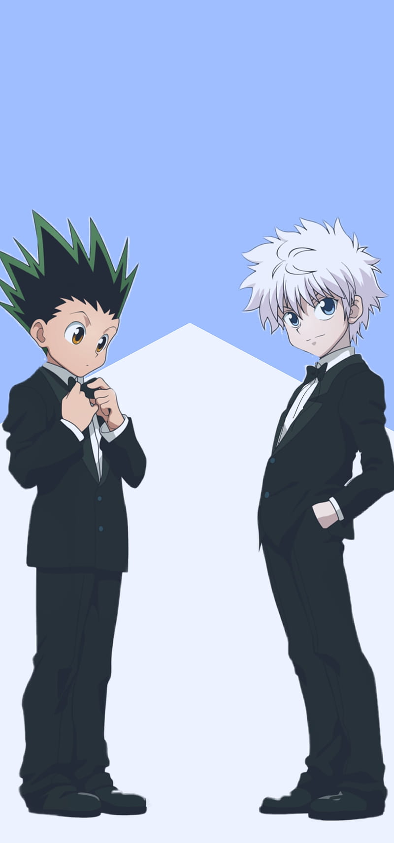 Gon and Killua, hunter x hunter, HD phone wallpaper