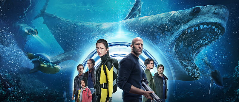 The Meg Movie Latest Poster , the-meg, movies, 2018-movies, HD wallpaper
