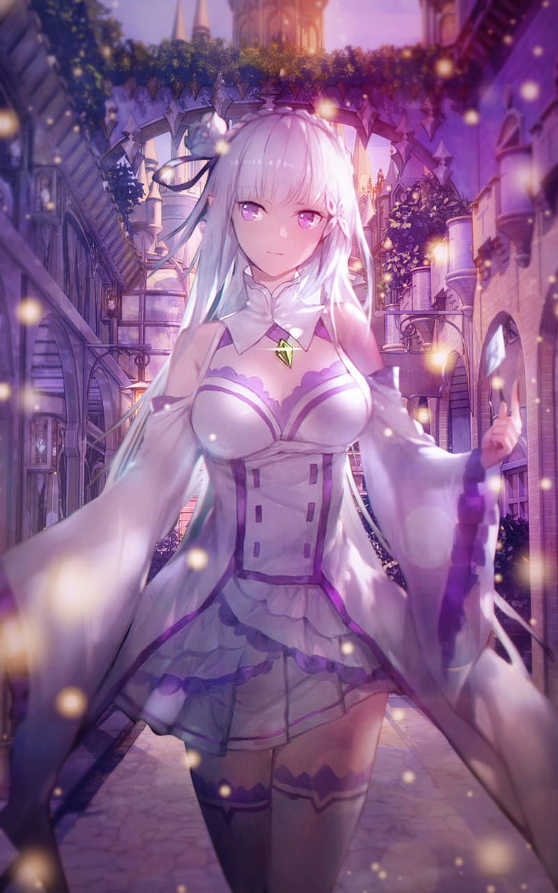 Rezero emilia, emilia tan, HD phone wallpaper