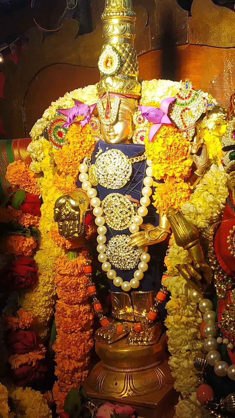 Tirupati Balaji, destinedtodo, god, govinda, indian god, ram, shree hari,  tirumala, HD phone wallpaper | Peakpx