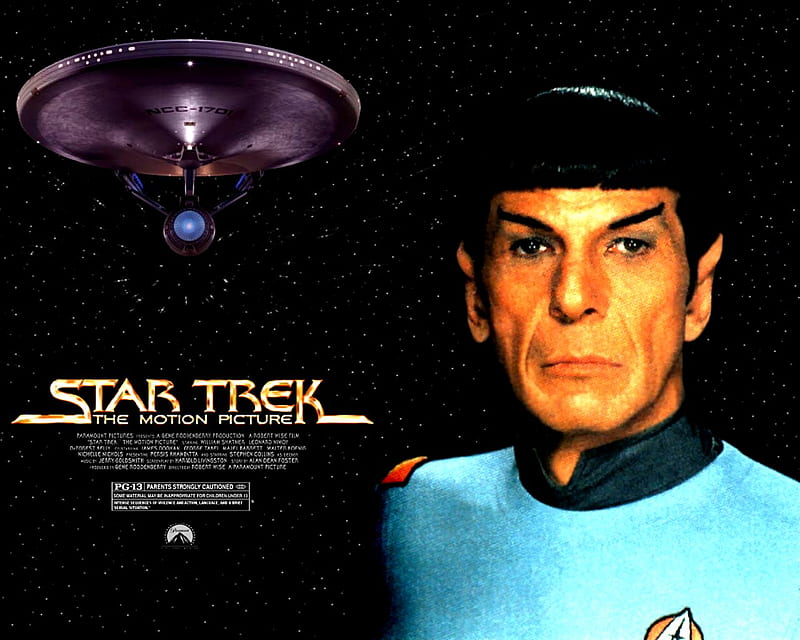 Star Trek: the motion , spock, fiction, trek, films, cinema, american, leonard nimoy, adventure, captain kirk, star trek, sci fi, movies, startrek, classic, HD wallpaper