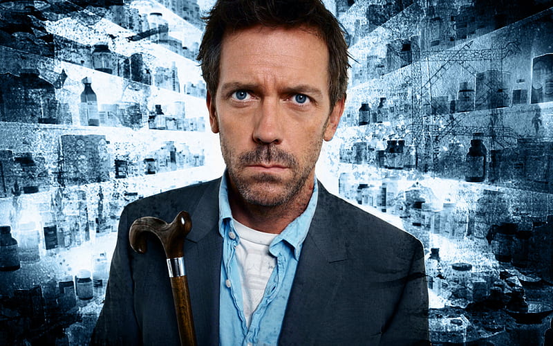 House, lupus, doctor, md, hugh laurie, HD wallpaper