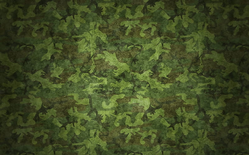 leaf camouflage, camouflage pattern, military camouflage, green background, green camouflage, HD wallpaper