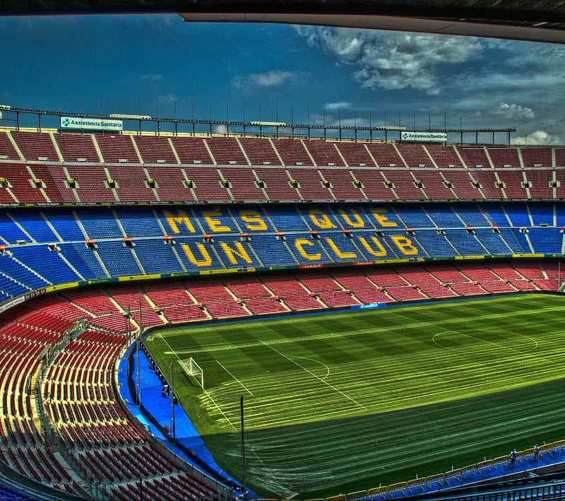 Camp Nou, barcelona, sport, HD wallpaper