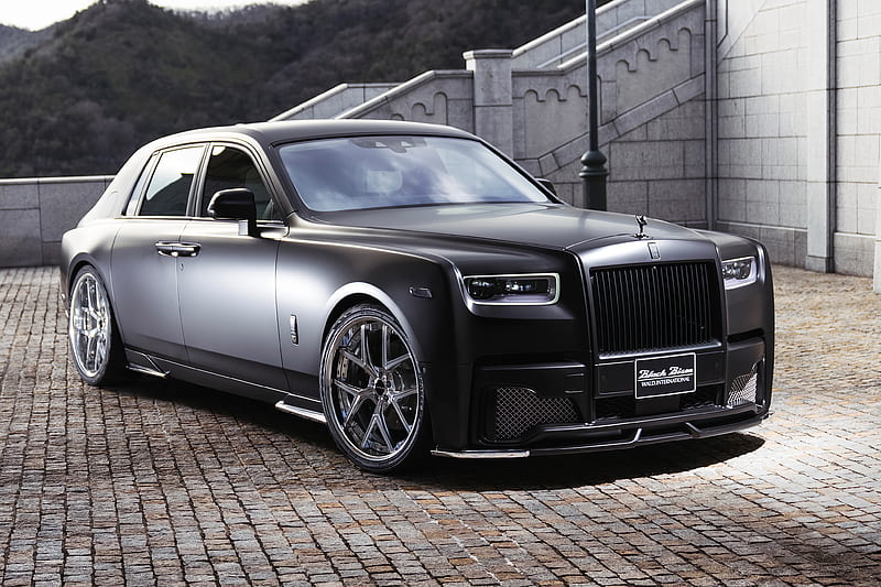 rolls-royce phantom sports line black bison, luxury cars, Vehicle, HD wallpaper