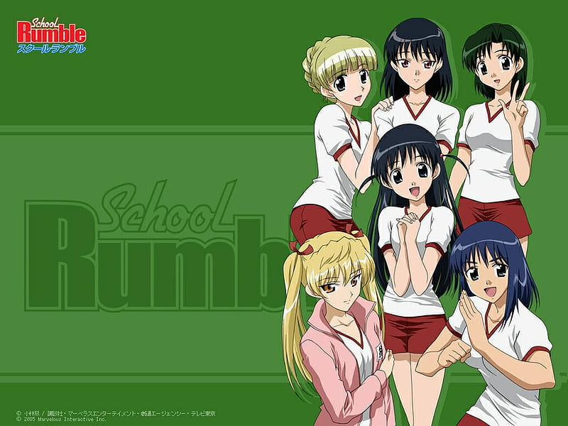School Rumble Anime Series Art Effect Poster 4 (18inchx12inch) Photographic  Paper - Animation & Cartoons posters in India - Buy art, film, design,  movie, music, nature and educational paintings/wallpapers at Flipkart.com