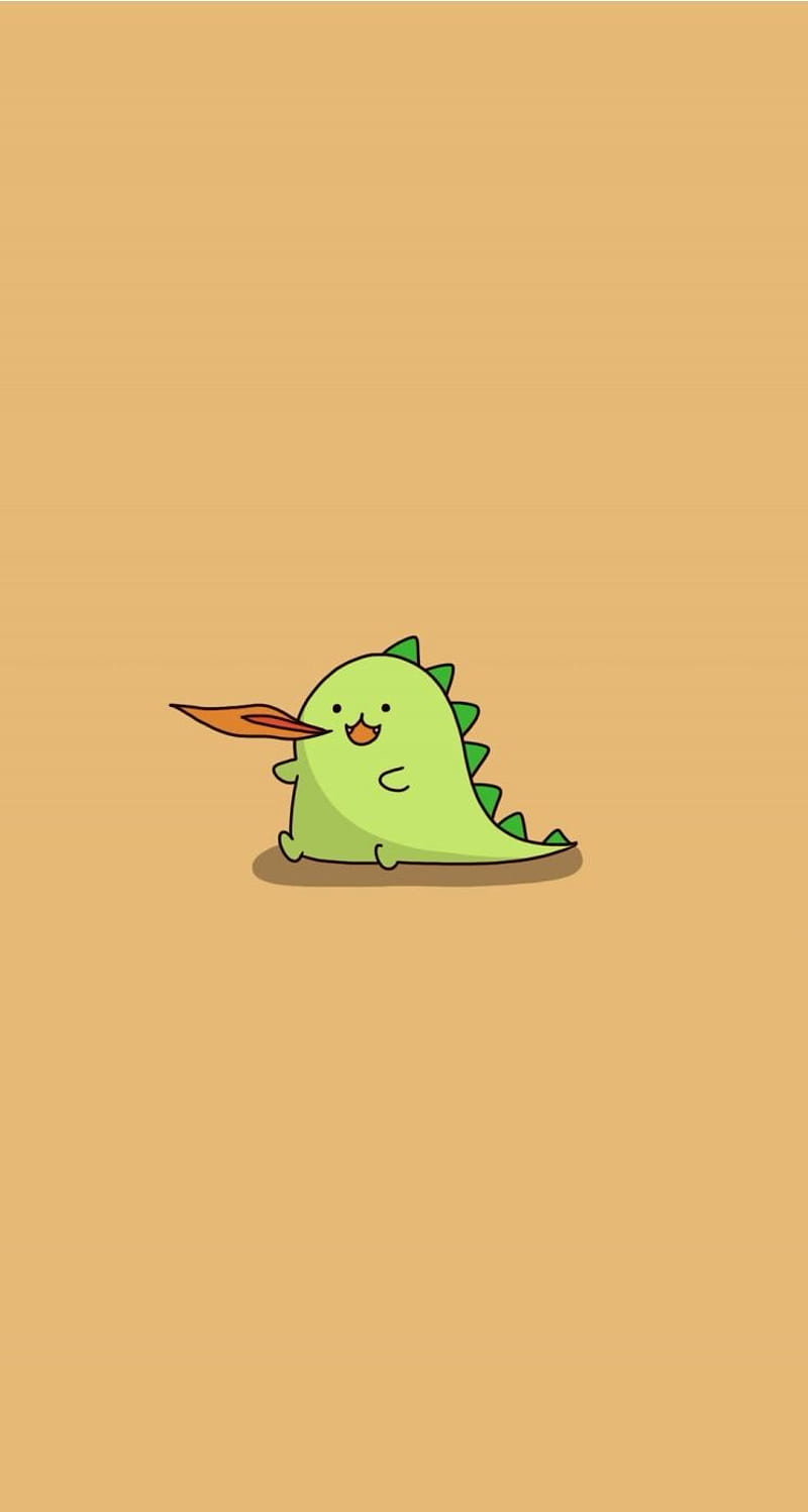 Cute Dinosaur for mobile phone tablet computer and other devic in 2021  Dinosaur  iPhone tumblr aesthetic Cute cartoon HD phone wallpaper  Pxfuel