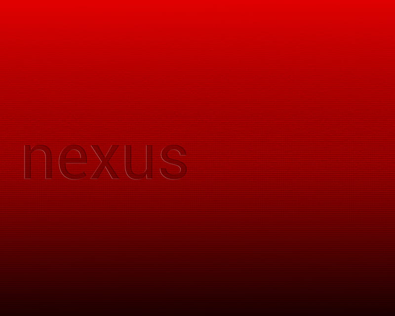 Nexus7redblack, black, engraved, nexus, red, HD wallpaper