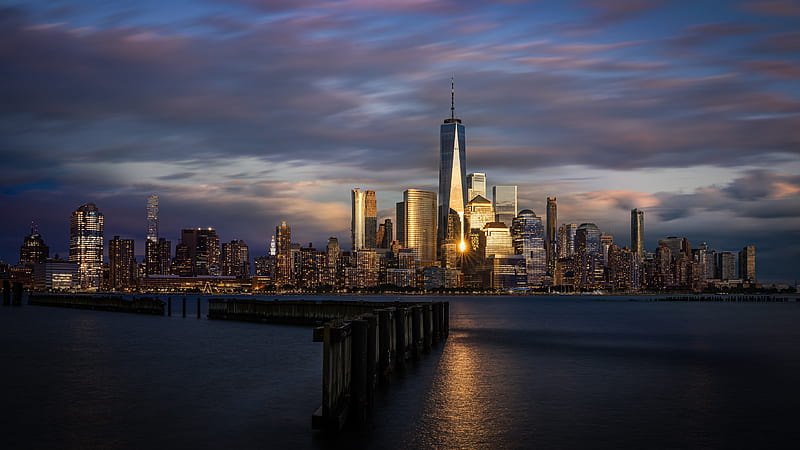 Cities, City, USA, New Jersey, Hoboken, Building, Skyscraper, HD wallpaper