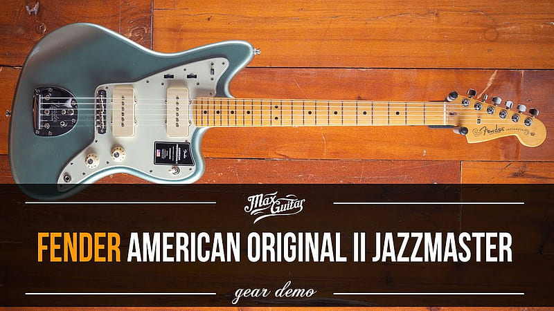A Jazzmaster in a upgraded and more modern package! The Fender American Professional II Jazzmaster!, Fender Jaguar, HD wallpaper