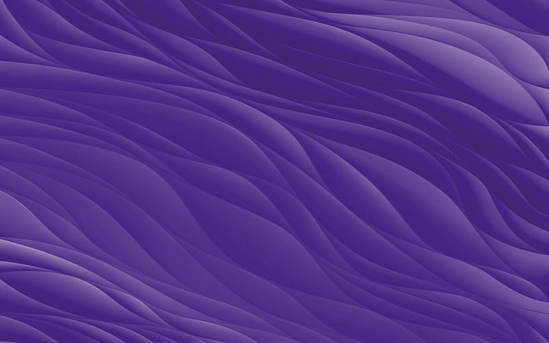 purple waves plaster texture purple waves background, plaster texture, waves texture, purple waves texture, HD wallpaper