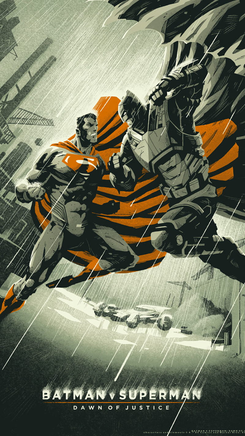 BvS Poster, batman, batman v superman, dark knight, dawn of justice, dc,  dceu, HD phone wallpaper | Peakpx
