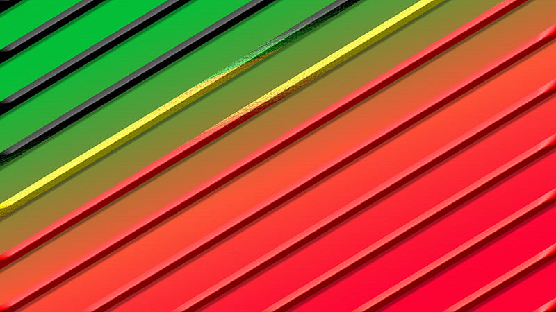 Blue Yellow Red Black Stripes Abstract, HD wallpaper