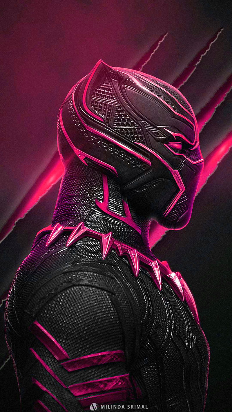 Black Panther, effect, mortal, theme, wars, HD phone wallpaper