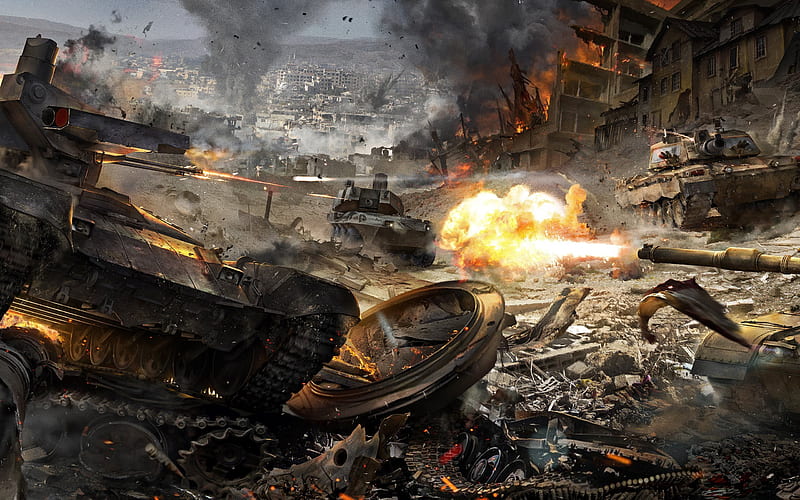 Armored Warfare, tanks, guerra, Online Games, HD wallpaper