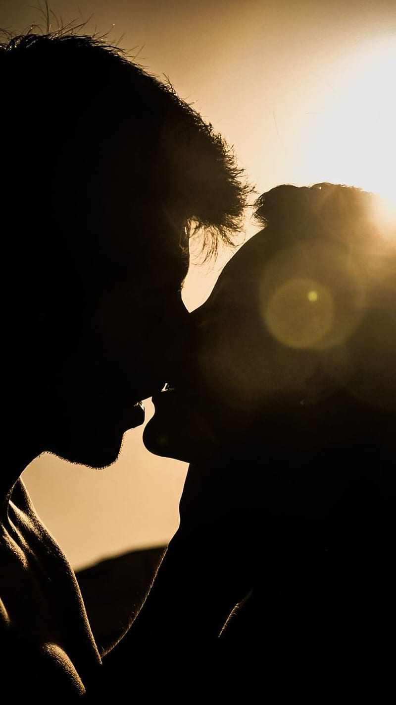 Romantic-couple, couple, kiss, love, romantic, HD phone wallpaper | Peakpx