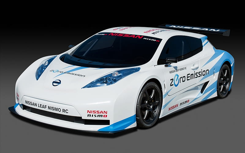 Download imagens O Nissan Leaf Nismo RC Conceito, 2018, 4k, vista frontal, elétrico  carro de corrida, carro desportivo, Japonês carros elétricos, ajuste de  Folh…