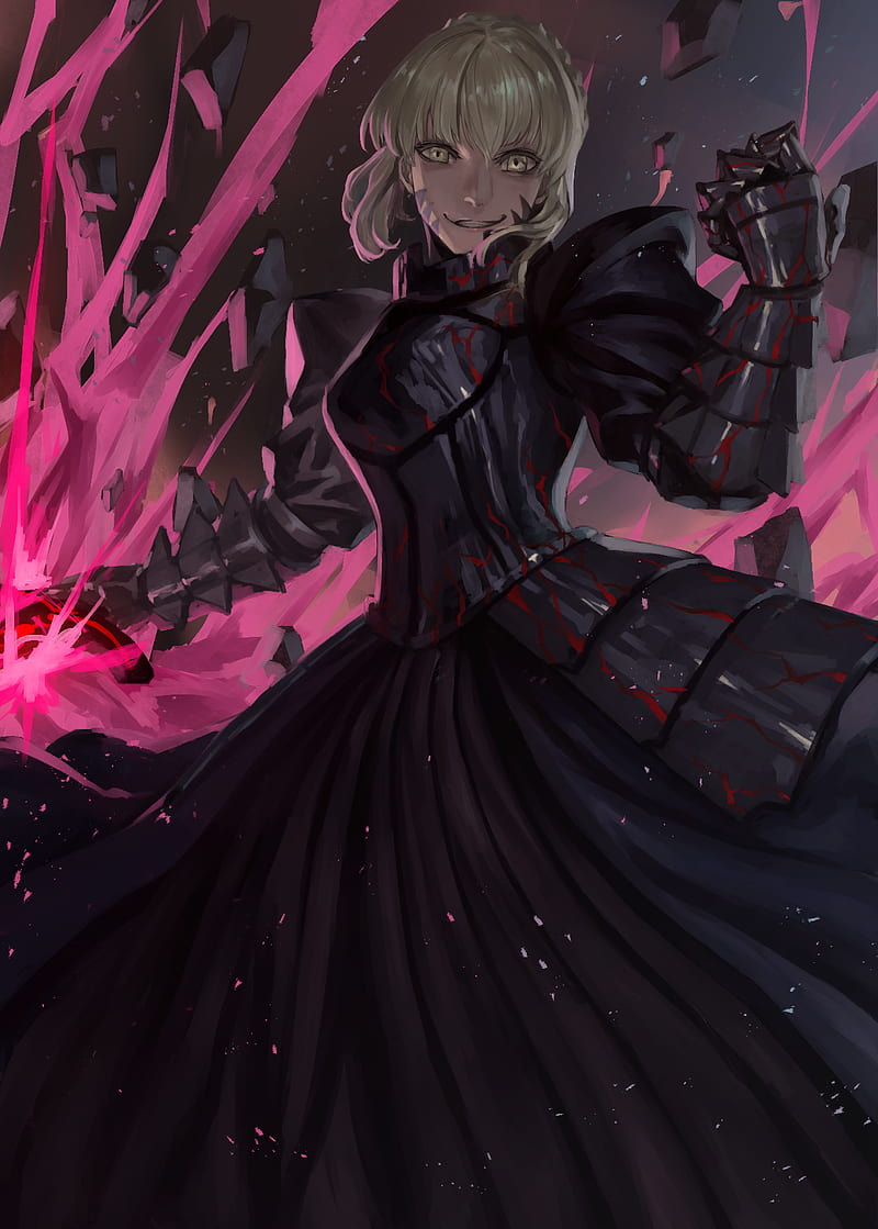 anime girls, anime, Fate/Grand Order, Saber Alter, Fate Series, Fate/Stay Night, peperon, HD phone wallpaper