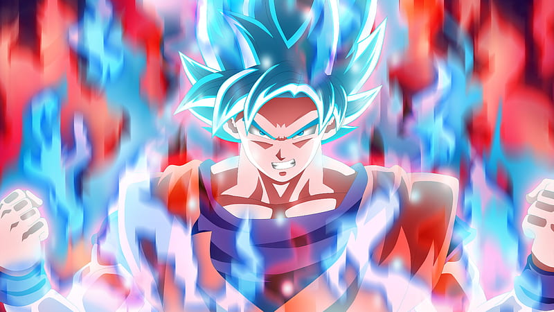 Goku Wallpaper 4K Super Saiyan Blue 5099