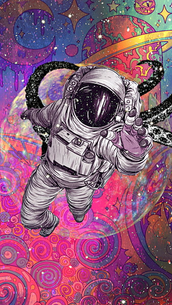 No escape, astronaut, graphic design