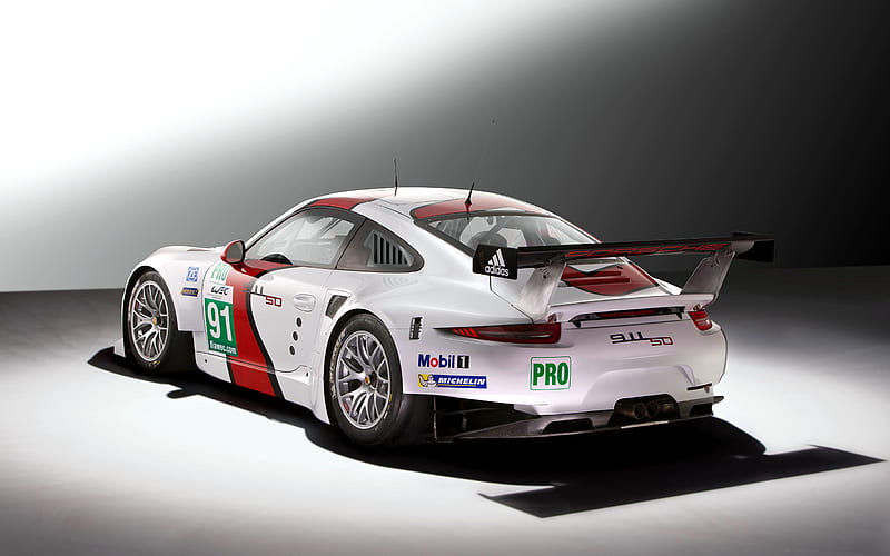 2014 Porsche 911 RSR, Coupe, Flat 6, GT Racing, Race Car, HD wallpaper