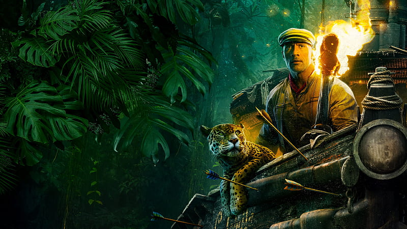 Dwayne Johnson Jungle Cruise, HD wallpaper