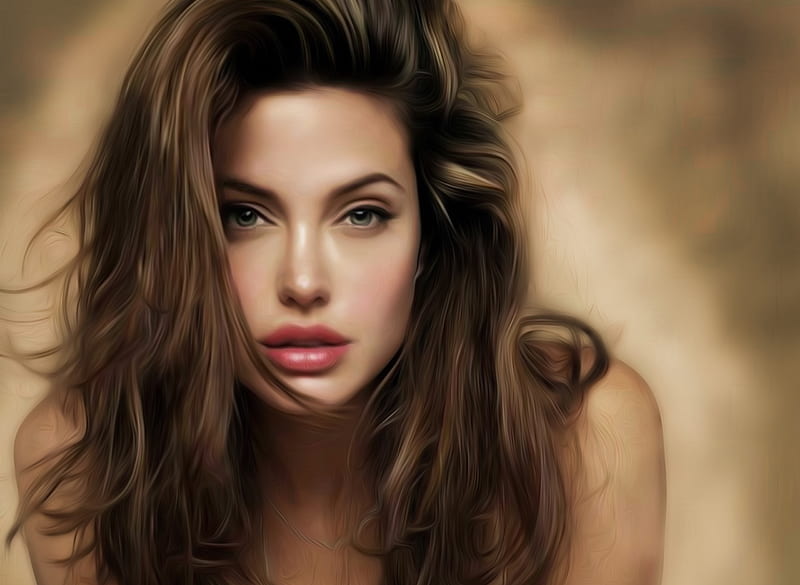 Angelina Jolie, actress, celebrity, people, HD wallpaper