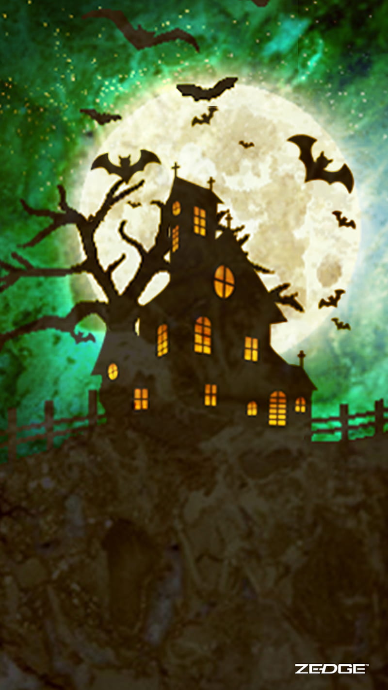 Halloween, festival, scary, spooky, hallow, HD phone wallpaper