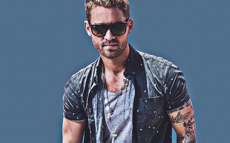 Brett Young, 2019, superstars, american singer, guys, american celebrity, Brett Young hoot, HD wallpaper