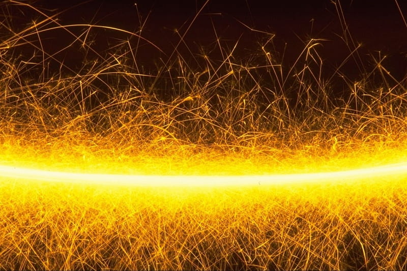 fire sparks line, sparks, fire, HD wallpaper