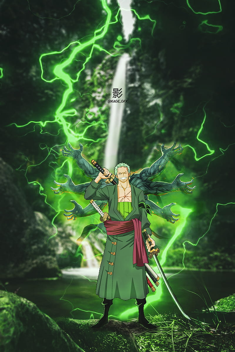 Zoro Unleash Enma Sword One Piece Live Wallpaper 4K