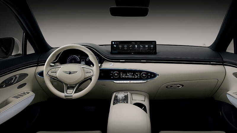 Genesis Electrified GV70 2021 Interior Cars, HD wallpaper