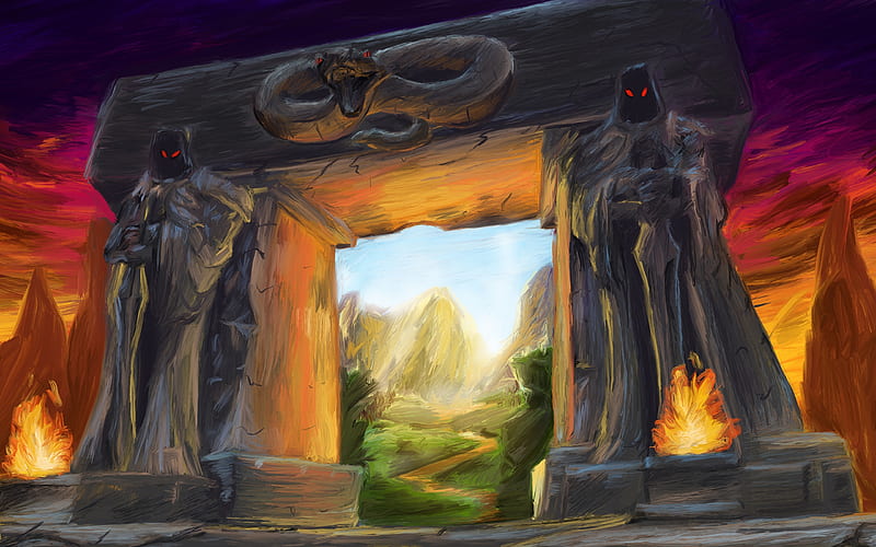 Warcraft, World Of Warcraft, Painting, HD wallpaper