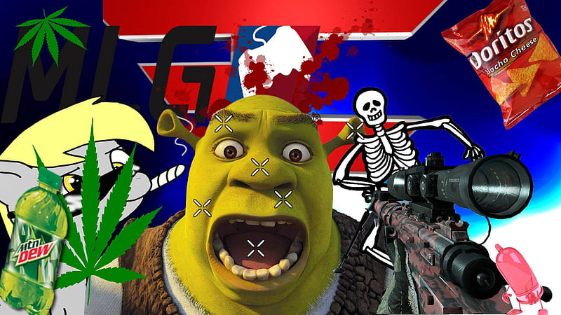 Shrek Dank Meme, HD wallpaper