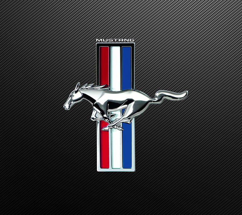 Mustang, car, ford, logo, HD wallpaper