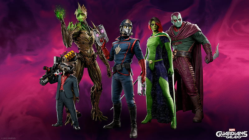 The Guardians of the Galaxy Gaming, HD wallpaper