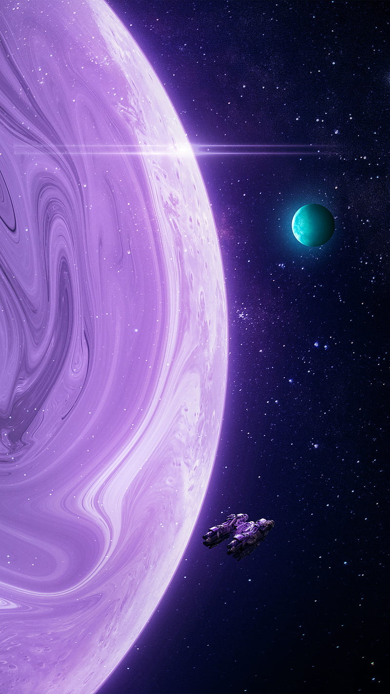 HD purple planet wallpapers | Peakpx