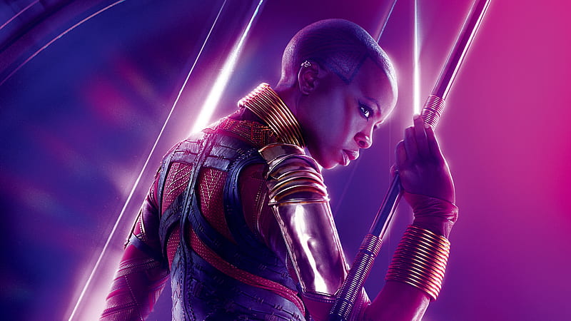 Okoye In Avengers Infinity War Poster, okoye, avengers-infinity-war, poster, 2018-movies, movies, HD wallpaper
