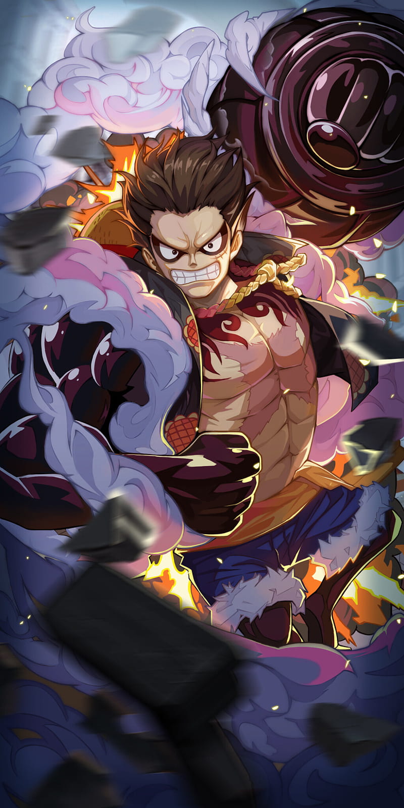 luffy rebaixado wallpaper