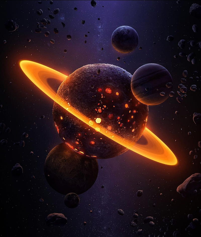 orange outer space hd